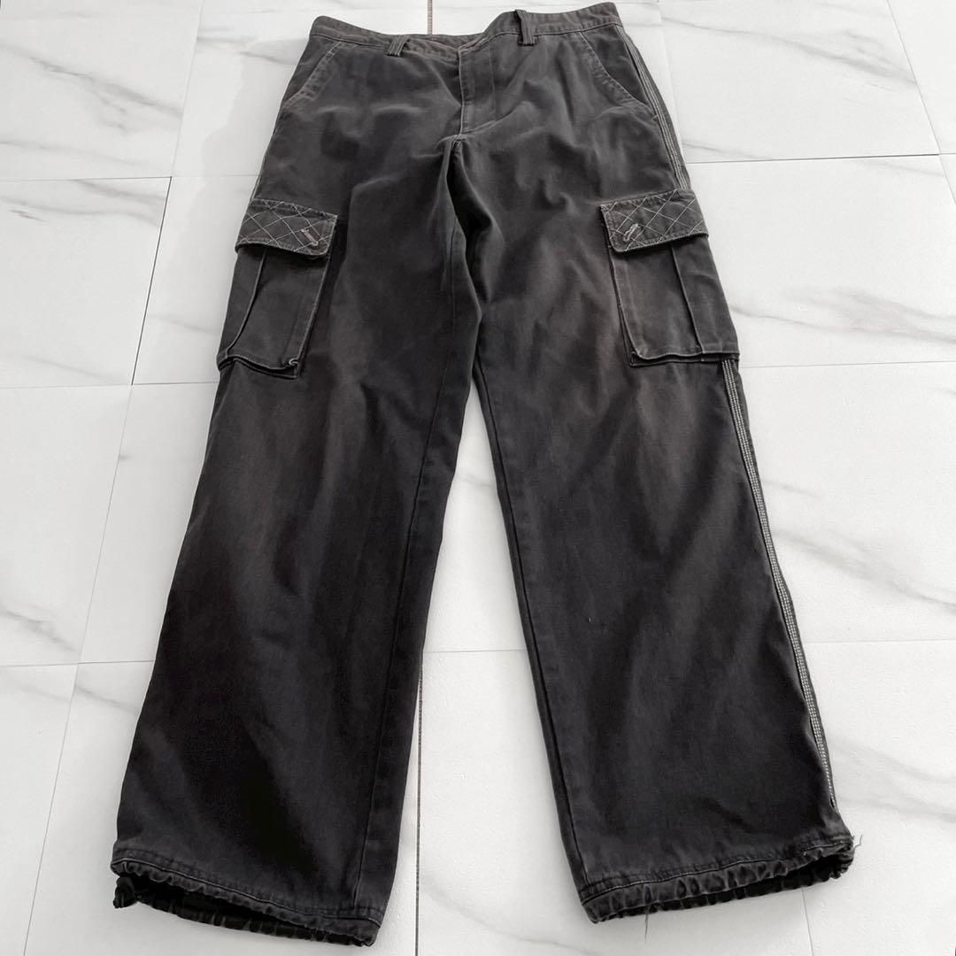 04SS ISSEY MIYAKE MEN Cargo pants Black