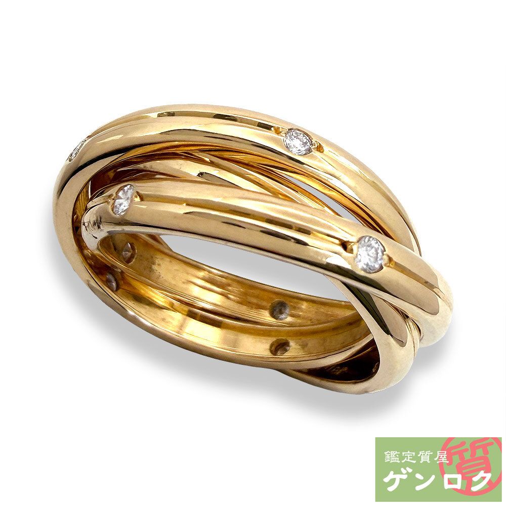 カルティエ トリニティ コンステレーション 15P ダイヤ リング・指輪