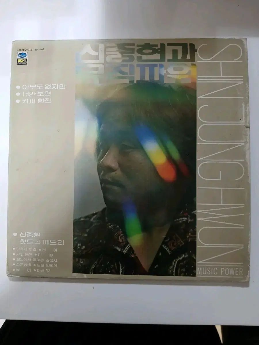 신중현のミュージックパワー LP NM -/ EX +