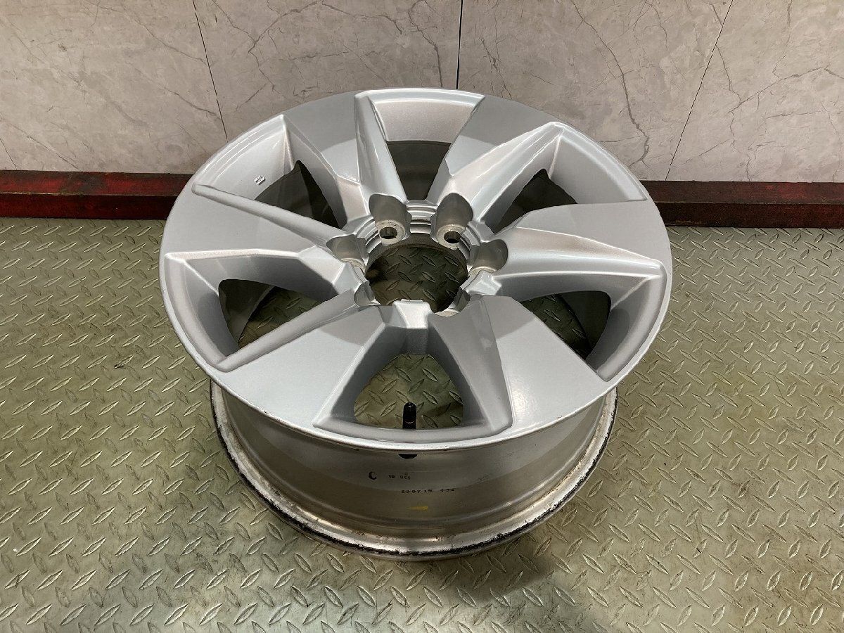 TOYOTA トヨタ 150ランクルプラド 後期 純正ホイール 17インチ 1本 7.5J6HPCD139.7+25 ハイエースにも (MHA854)