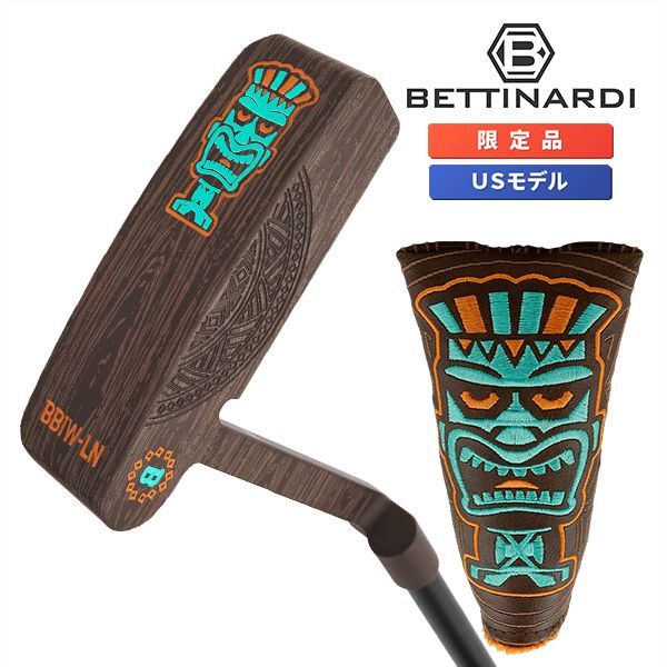 ベティナルディ Tiki BB1W ロングネック 34インチ リミテッド パター BETTINARDI ティキ 2026年モデル 世界350本限定 USモデル ハワイ ワイド Wide Long Neck