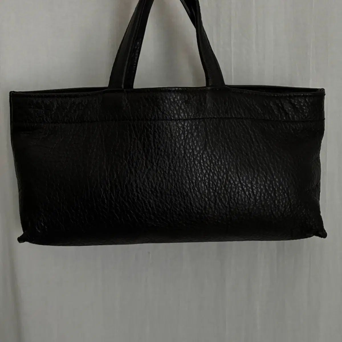ネセサリー ワイド バッグ ミニ ブラック ncssry wide bag mini (b