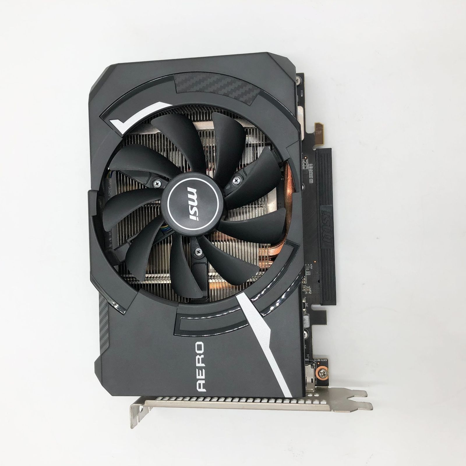 【中古】MSI AERO ITX GeForce RTX 2060 6GB MSI GeForce RTX 2060 AERO ITX 6G OC グラフィックスボード VD6857