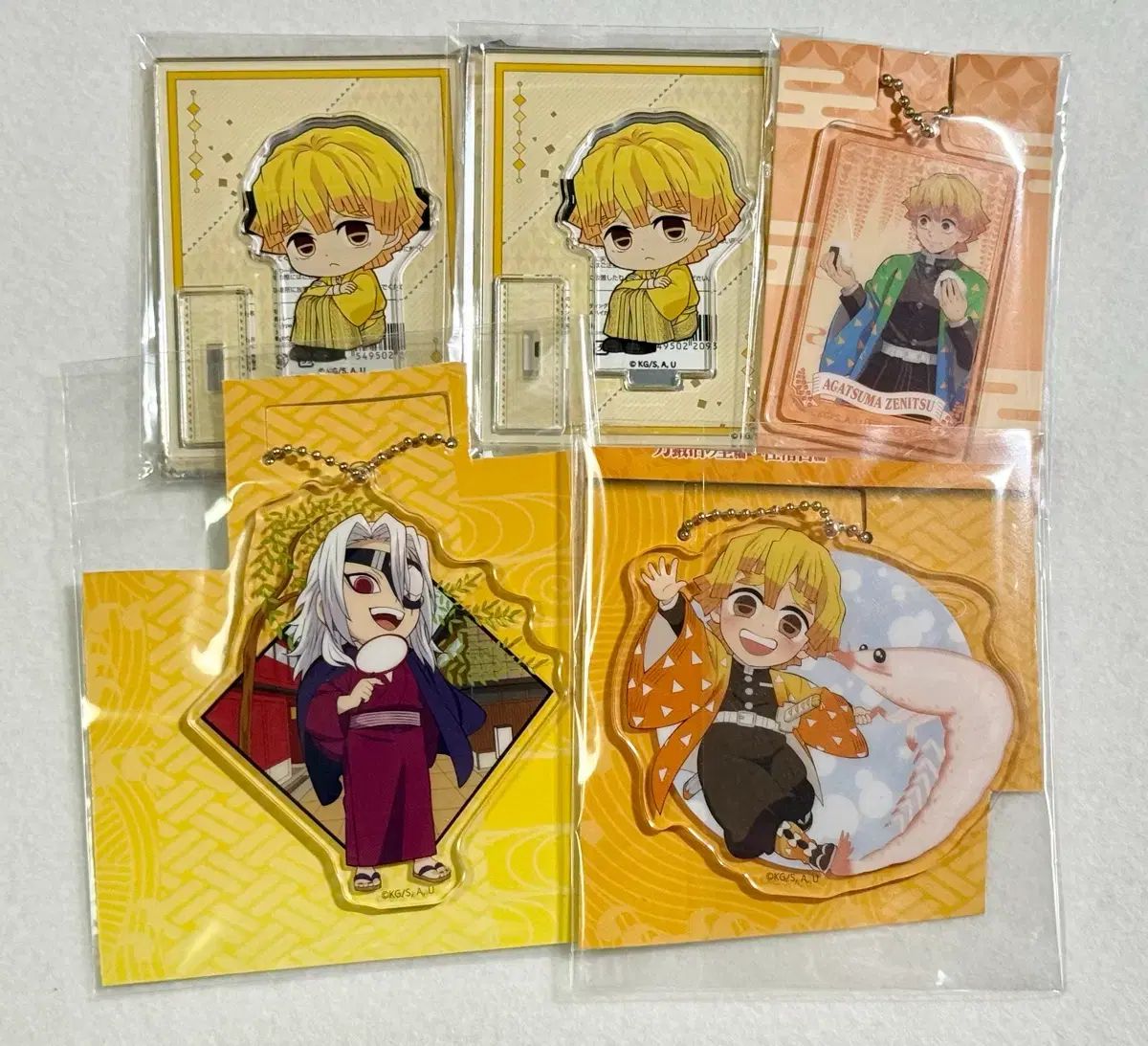 我妻善逸 アクリルスタンド 鬼滅の刃 アクスタ 善逸 - : ハンドメイド 