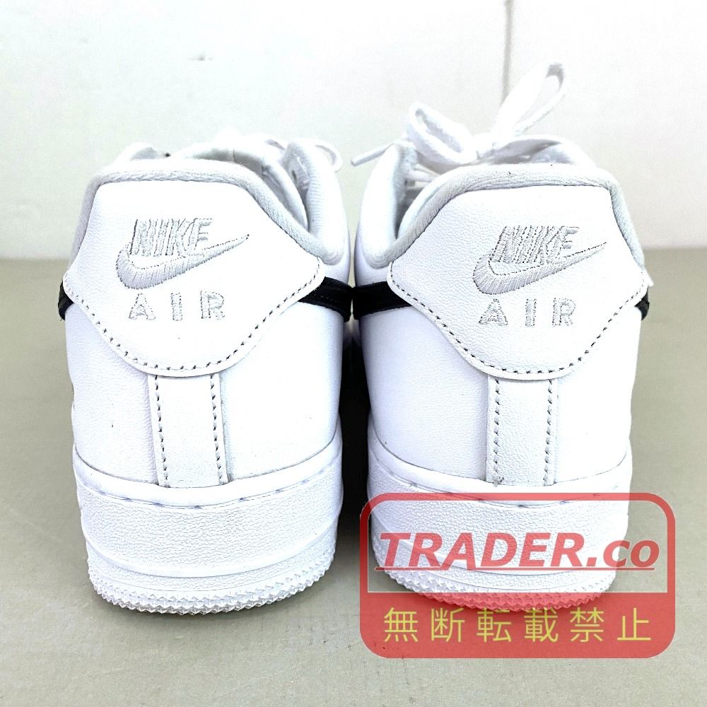 03w26698【箱付き】 Supreme × Nike Air Force 1 Low White/Black 