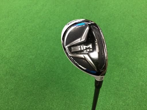 【中古】 テーラーメイド SIM MAX U3 ユーティリティ UT TENSEI BLUE TM60(UT) (フレックスS) メンズ 男性用 右利き 右用 Cランク ゴルフクラブ