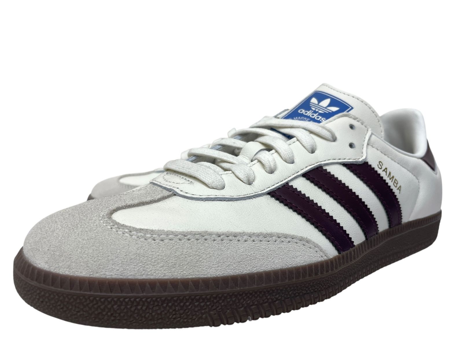 adidas Originals (アディダスオリジナルス) ×emmi SAMBA OG エミ サンバ オージー ローカットスニーカー JR2659 28.5cm US10.5 ホワイト×バーガンディ メンズ/065