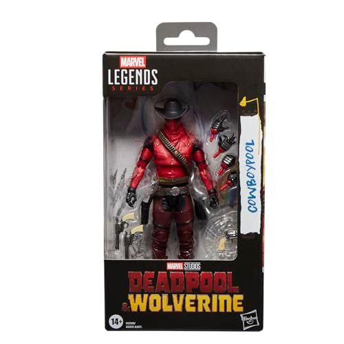 ハズブロ(Hasbro)MARVEL マーベルレジェンド・シリーズ カウボーイプール、 マーベルスタジオ デッドプール&ウルヴァリン コレクション用 15 cm アクションフィギュア G2369 正規品YZ cf0a17cc