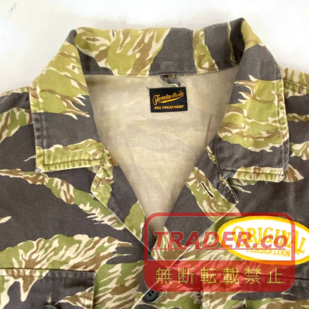 03w26700 TENDERLOIN テンダーロイン タイガーカモカバーオール サイズ