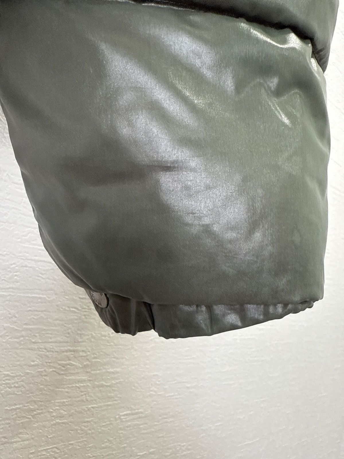 S00866｜MONCLER｜モンクレール｜ダウンジャケット｜グリーン｜レディース｜クラス1｜ショートダウン｜ナイロンジャケット｜Y2K｜90S｜古着｜ヴィンテージ｜USA古着｜アメカジ｜ラグジュアリー｜フォロー割｜今期トレンド｜Mサイズ