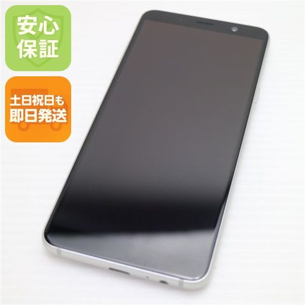 新品同様 SC-02L Galaxy Feel2 フロストホワイト スマホ 本体 白ロム 土日祝発送OK 01000