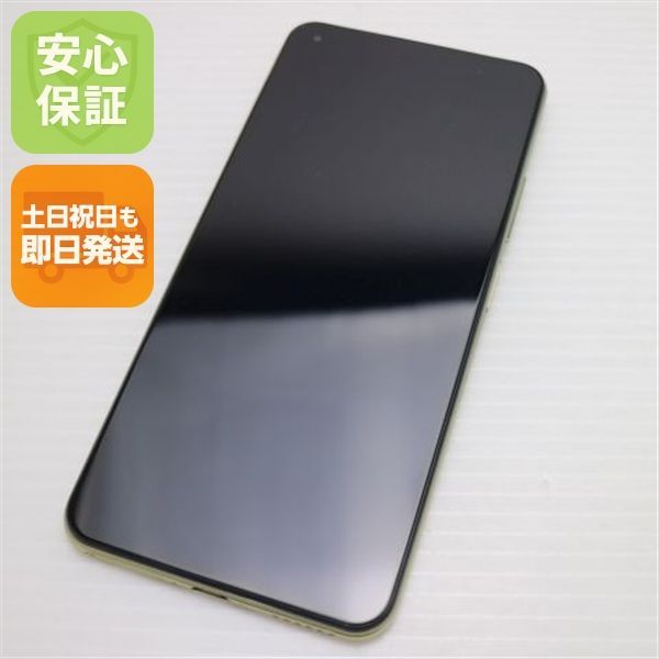 中古 SIMフリー Mi 11 Lite 5G シトラスイエロー 本体 即日発送 土日祝発送OK あすつく 01000