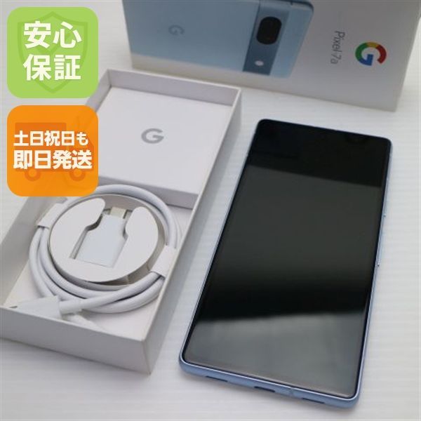 新品同様 Google Pixel 7a Sea SIMフリー スマホ Google 即日発送 土日祝発送OK 01000