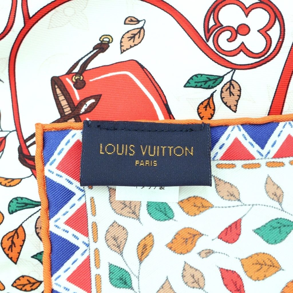 LOUIS VUITTON (ルイヴィトン) カレ・ツリー オブ ルイ スカーフ