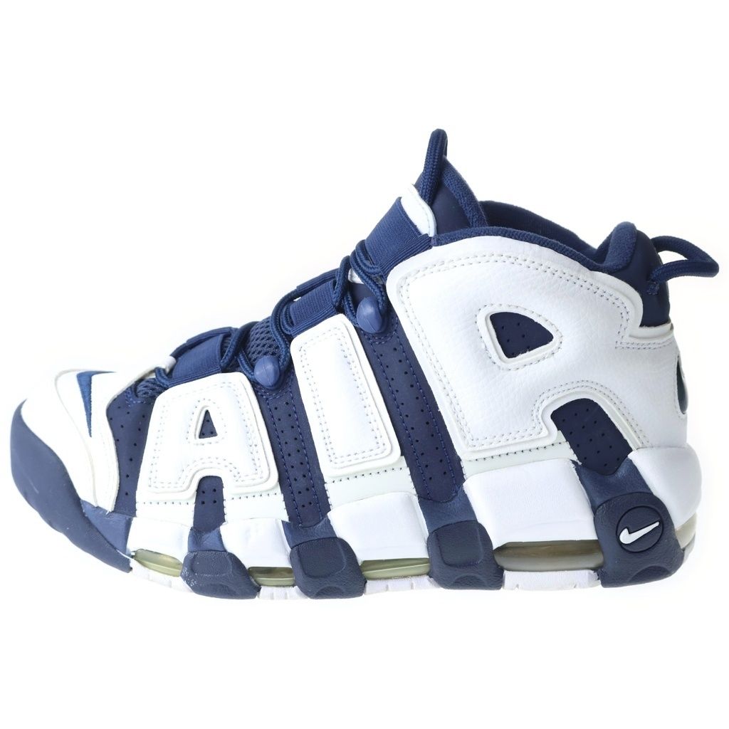 NIKE (ナイキ) AIR MORE UPTEMPO OLYMPIC エア モア アップテンポ オリンピック US6.5/24.5cm ネイビー 414962 104