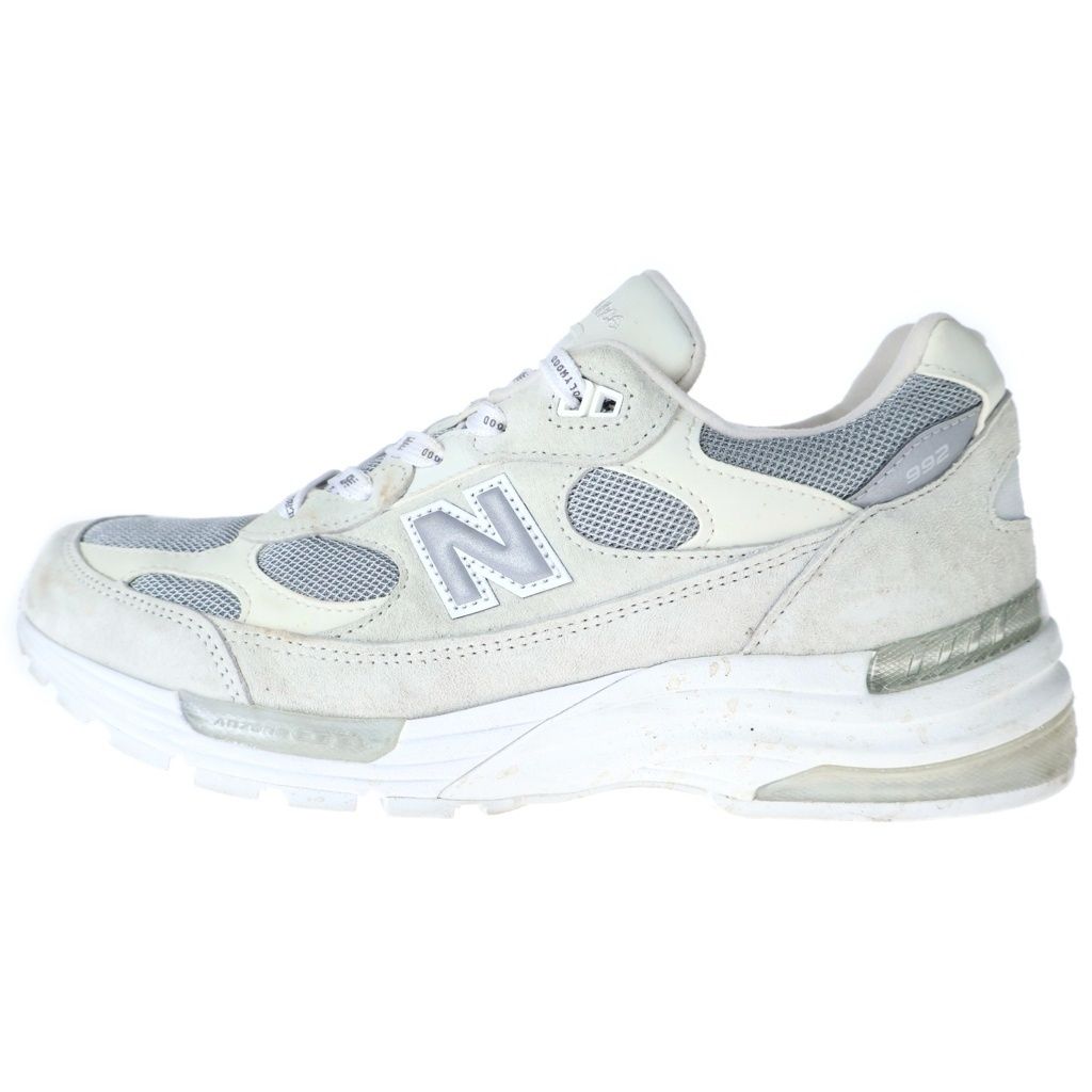 New Balance (ニューバランス) M992GR スエード ローカットスニーカー グレー US9.5/27.5cm