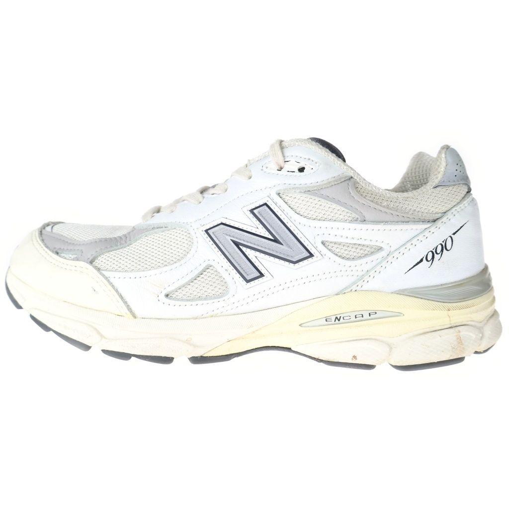 New Balance (ニューバランス) M990AL3 SEA SOLT シーソルト メッシュ ローカットスニーカー ホワイト US9.5/27.5cm 9,352円