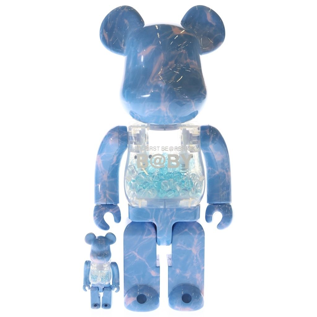MY FIRST BE@RBRICK water crest 100％&400％ MEDICOM TOY (メディコム