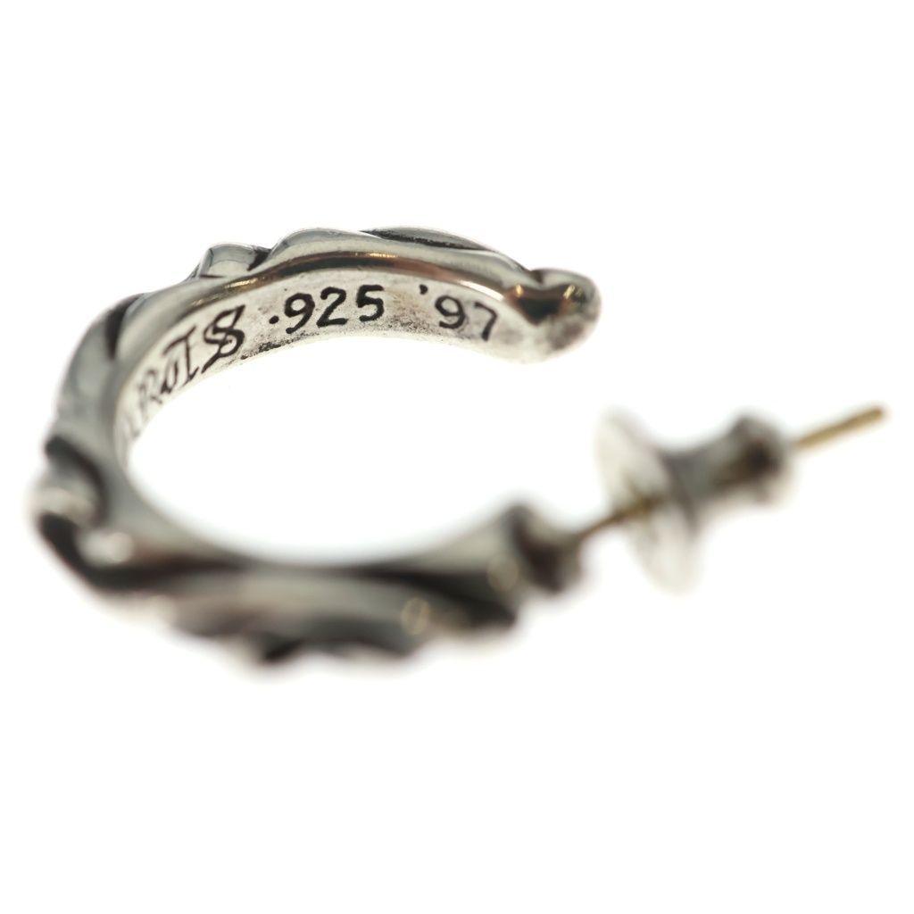 CHROME HEARTS (クロムハーツ) HOOP SCROOL スクロール フープピアス