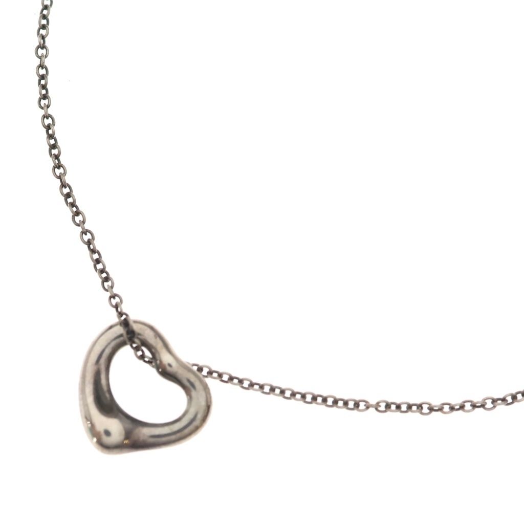 TIFFANY & Co. (ティファニー) オープンハートネックレス シルバー
