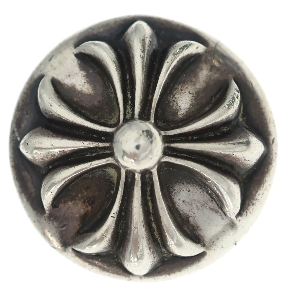 CHROME HEARTS (クロムハーツ) OLD HAIRBAND オールド クロスボール ヘアバンド ヘアゴムコンチョ シルバー