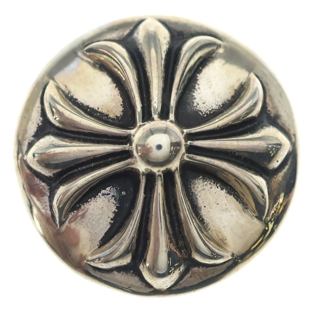 CHROME HEARTS (クロムハーツ) HAIRBAND クロスボール ヘアバンド ヘアゴムコンチョ シルバー BCA151