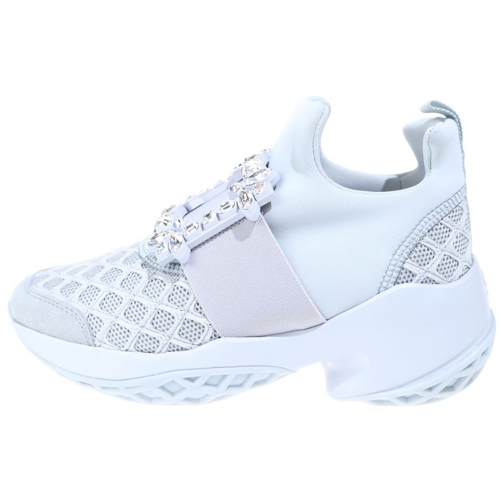 Roger Vivier (ロジェヴィヴィエ) □スニーカー ヴィヴラン グレー