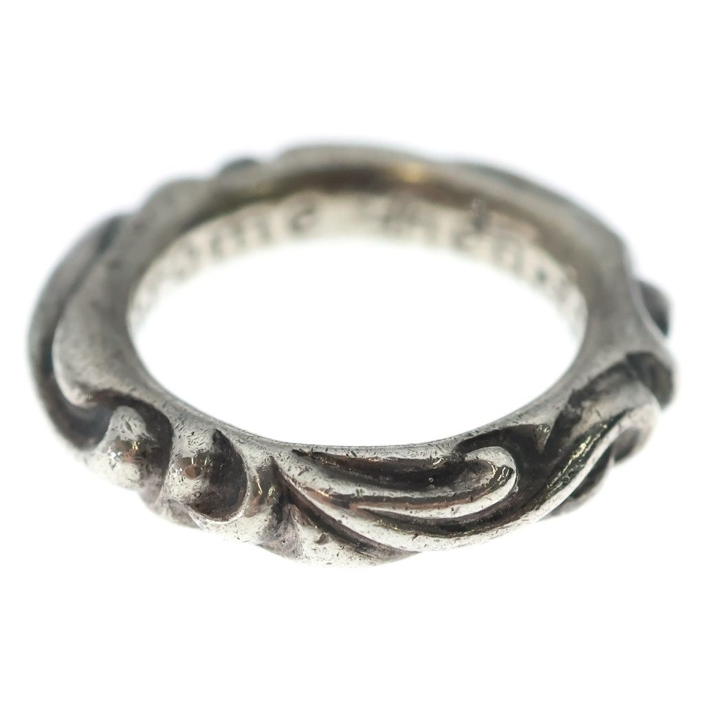 CHROME HEARTS (クロムハーツ) Scroll Band Ring スクロールバンドリング 指輪 SV925 #12