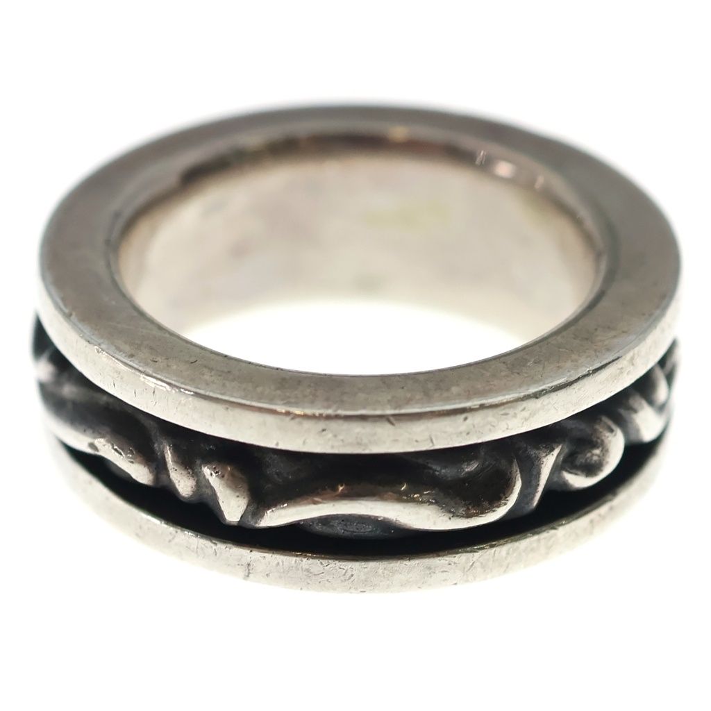 クロムハーツ スピナー　スクロール 21号位 CHROME HEARTS (クロムハーツ) SPINNER SCROLL RING スピナー