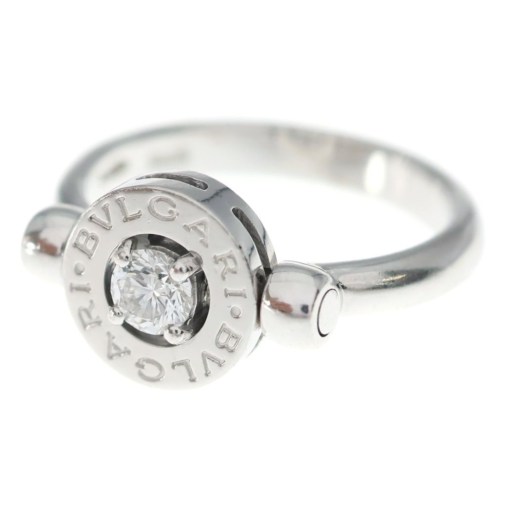 BVLGARI (ブルガリ) ブルガリブルガリ フリップリング ダイヤ シルバー 750WG #52 6.4g 101,640円