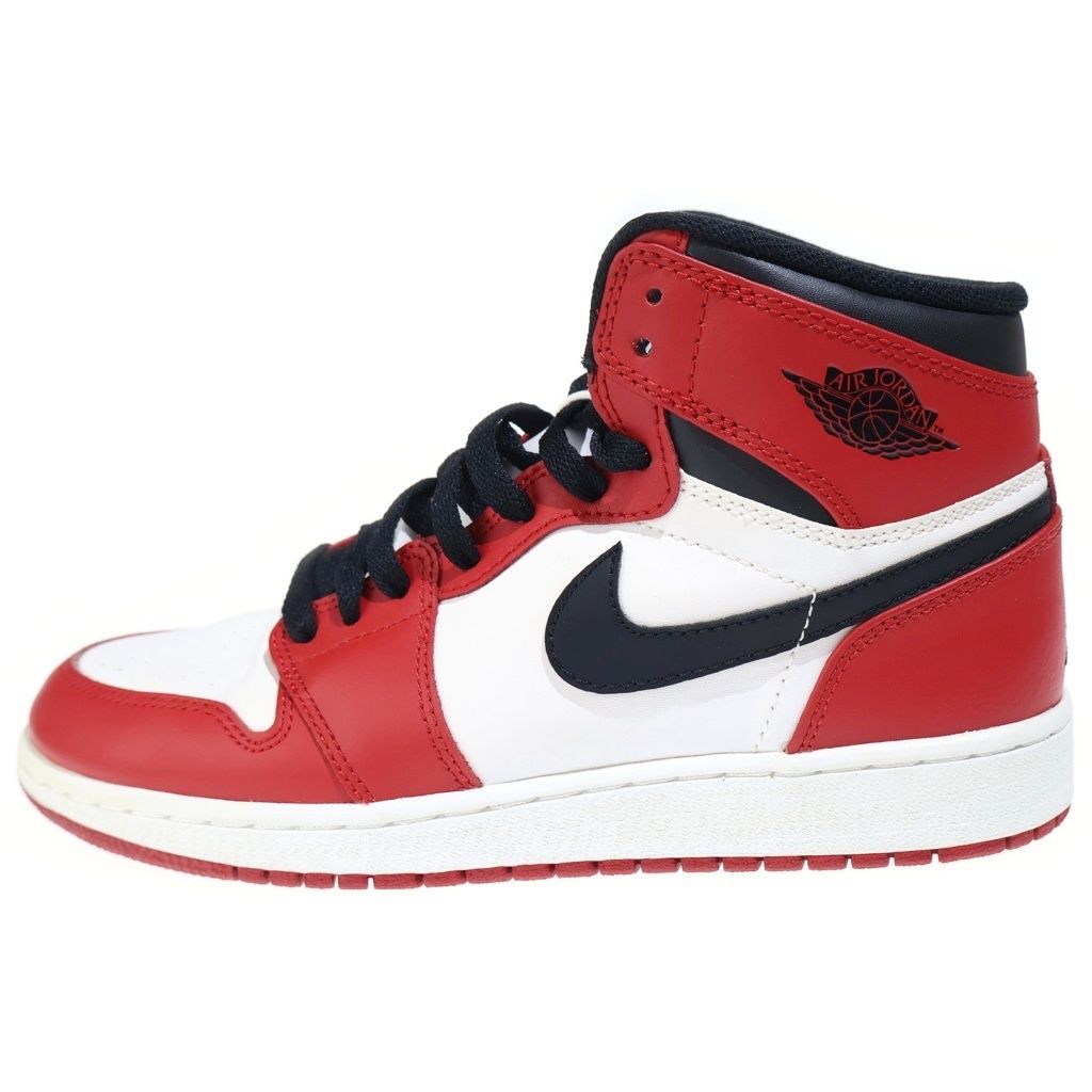 NIKE (ナイキ) GS Air Jordan 1 Retro Chicago GS エアジョーダン1 レトロ シカゴ US6Y/24cm レッド 332558 163