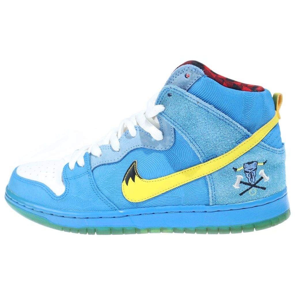 NIKE (ナイキ) Dunk SB High Familia Blue ダンク SB ハイ ファミリアブルー US8.5/26.5cm ブルー 313171 471