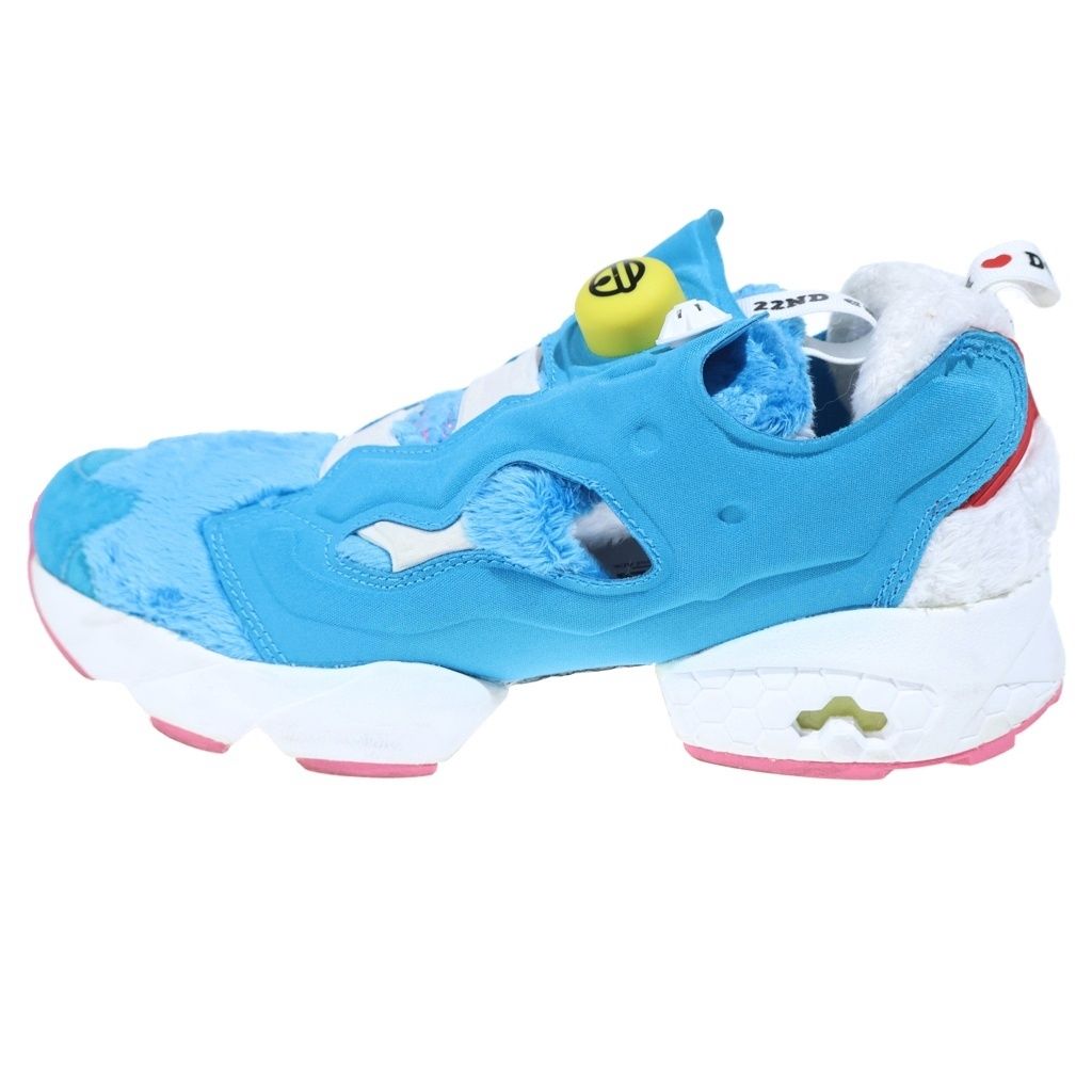 Reebok (リーボック) INSTAPUMP FURY PACKER SHOES X ATMOS DORAEMON インスタポンプフューリー パッカーシューズ アトモス ドラエモン ブルー BS7368