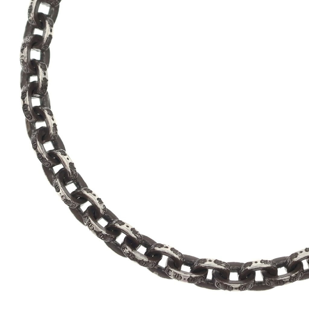 CHROME HEARTS (クロムハーツ) PAPER CHAIN 18 ペーパーチェーンネックレス 18inch シルバー BCA086