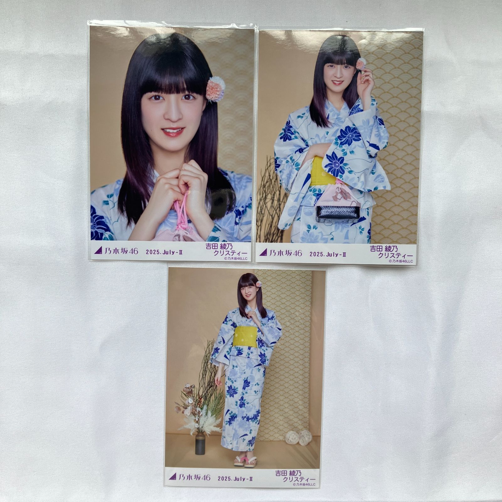 乃木坂46 吉田綾乃クリスティー 10 コンプセット 生写真 まとめ売り