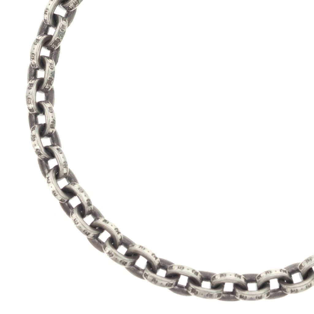 CHROME HEARTS (クロムハーツ) PAPER CHAIN 18 ペーパーチェーンネックレス 18inch シルバー BCA086