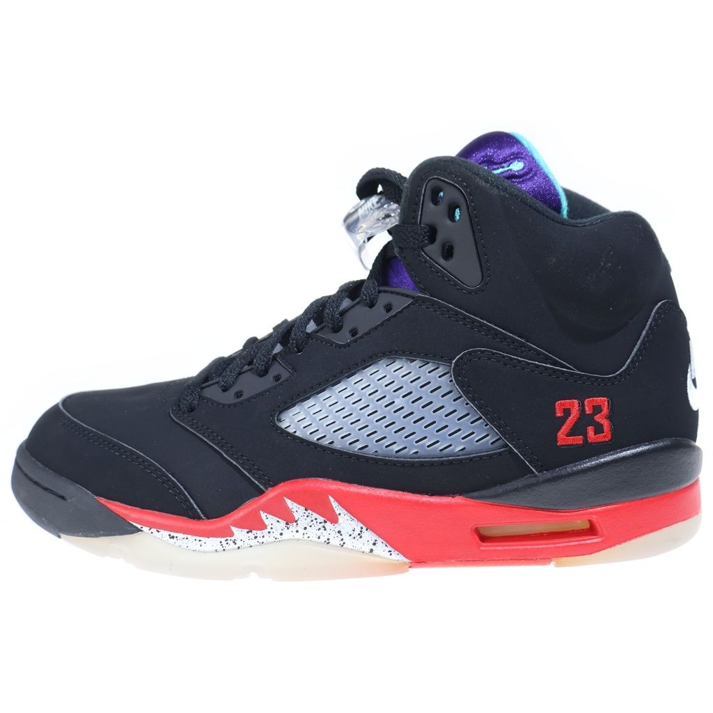 NIKE (ナイキ) AIR JORDAN5 RETRO CZ1786-001 エアジョーダン ハイカットスニーカー ブラック US8.5/26.5cm