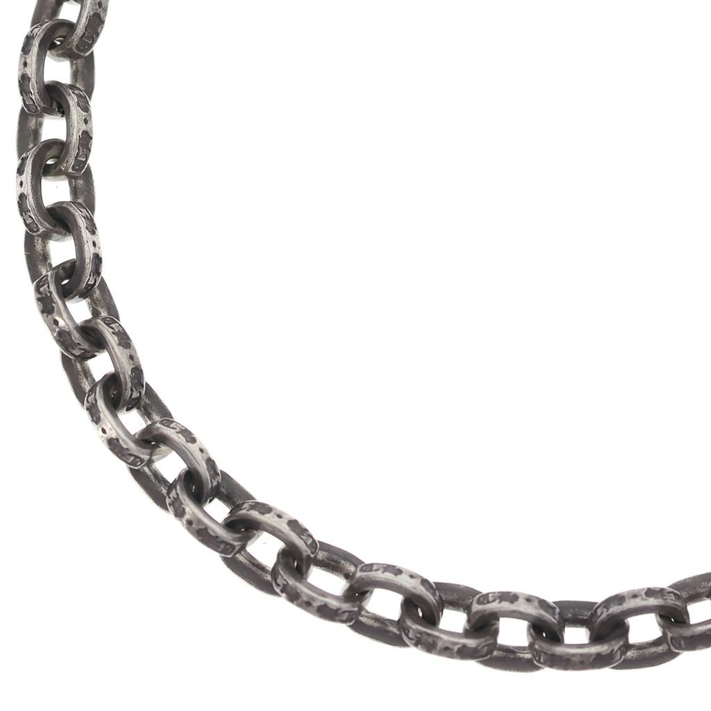 CHROME HEARTS (クロムハーツ) PAPER CHAIN 20 ペーパーチェーンネックレス 20inch シルバーBCA087