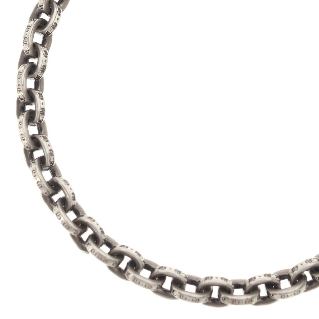 CHROME HEARTS (クロムハーツ) PAPER CHAIN 18 ペーパーチェーンネックレス 18inch シルバー BCA086