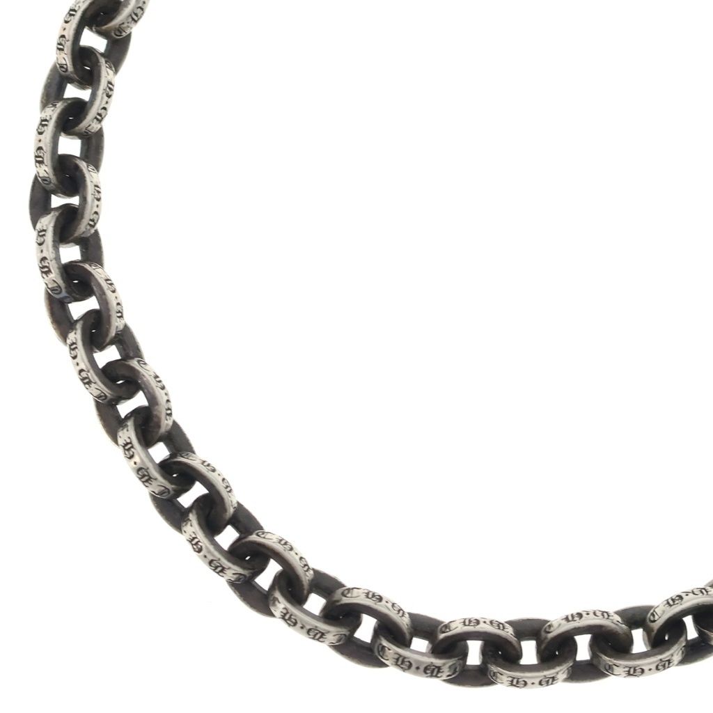 CHROME HEARTS (クロムハーツ) PAPER CHAIN 20 ペーパーチェーンネックレス 20inch シルバーBCA087