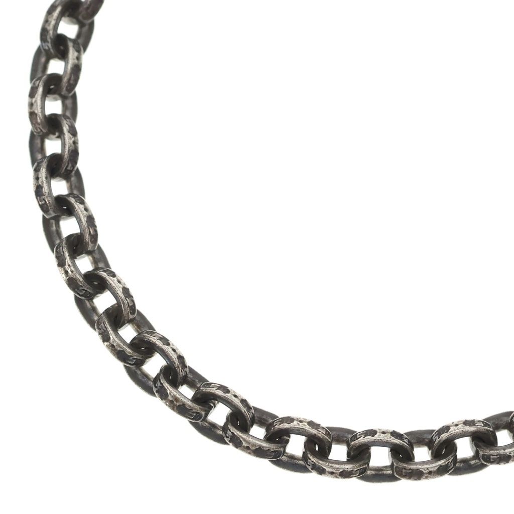 CHROME HEARTS (クロムハーツ) PAPER CHAIN 18 ペーパーチェーンネックレス 18inch シルバー BCA086