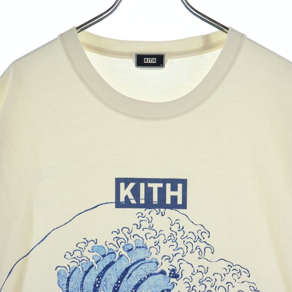 KITH (キス) tokyo great wave vintage TEE 半袖 カットソー Tシャツ 