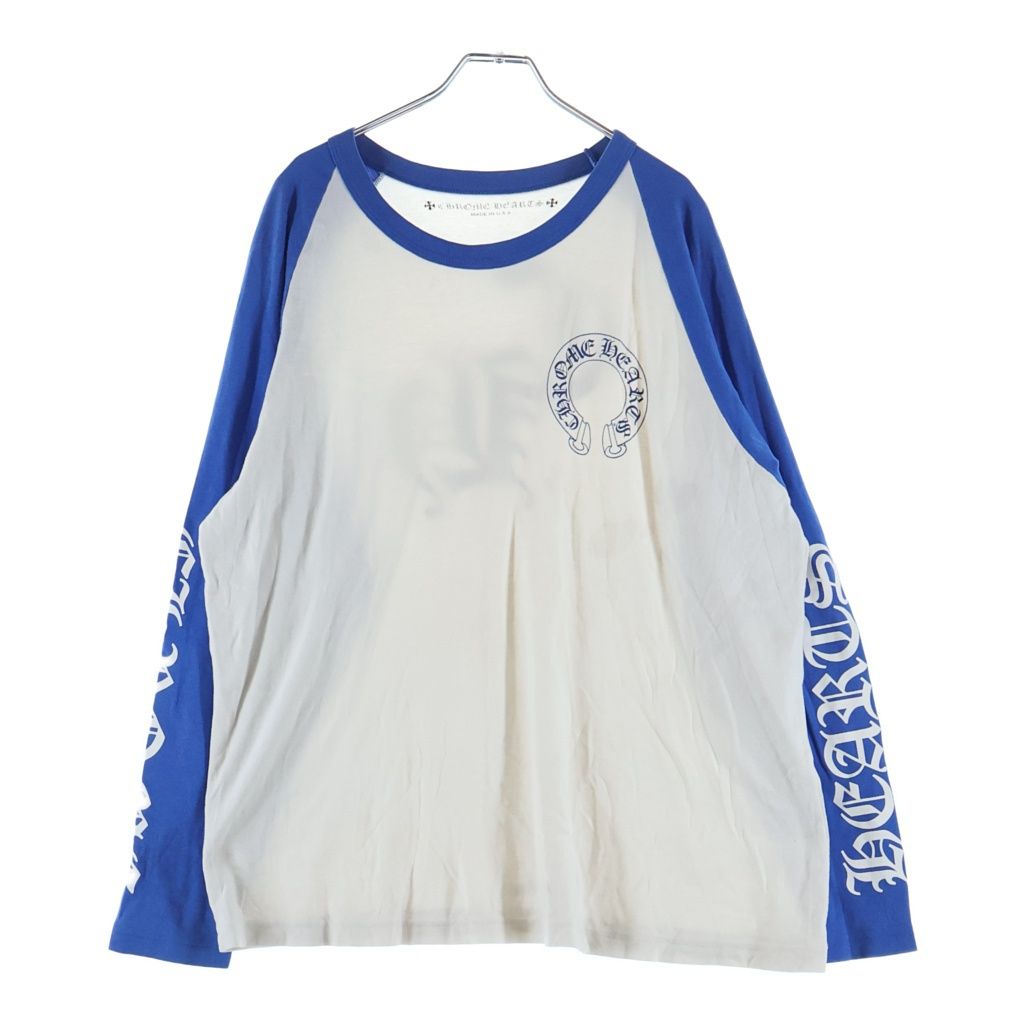 CHROME HEARTS (クロムハーツ) Raglan Sleeve Tee バックCHプリント