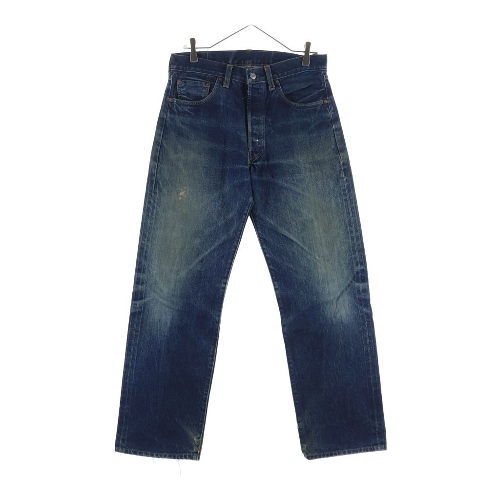 Levi's VINTAGE CLOTHING (リーバイス ビンテージ クロージング) 90S 1955復刻 501XX BIG E ボタンフライ ストレートデニムパンツ インディゴ 501-0003