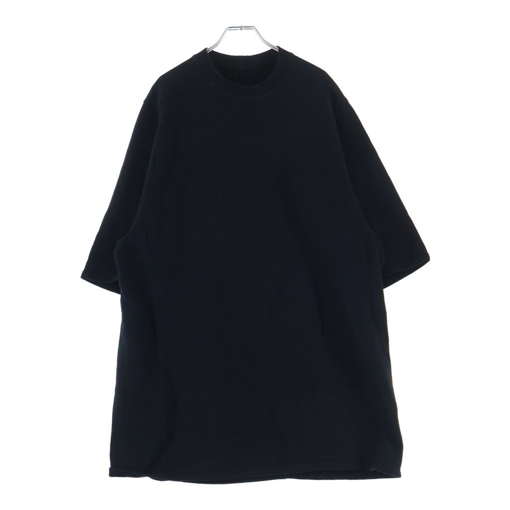 Rick Owens (リックオウエンス) 13AW 半袖 プルオーバースウェットトレーナー ブラック DU13F02007-F