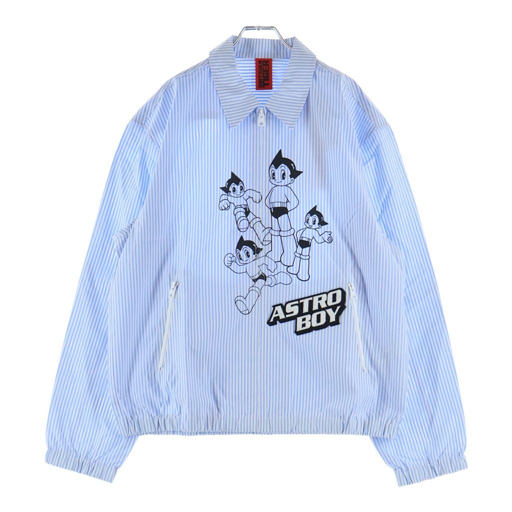 Onitsuka Tiger (オニツカタイガー) ×鉄腕アトム 75th Shirts 75周年記念 長袖シャツジャケット ホワイト/ブルー 2183B288