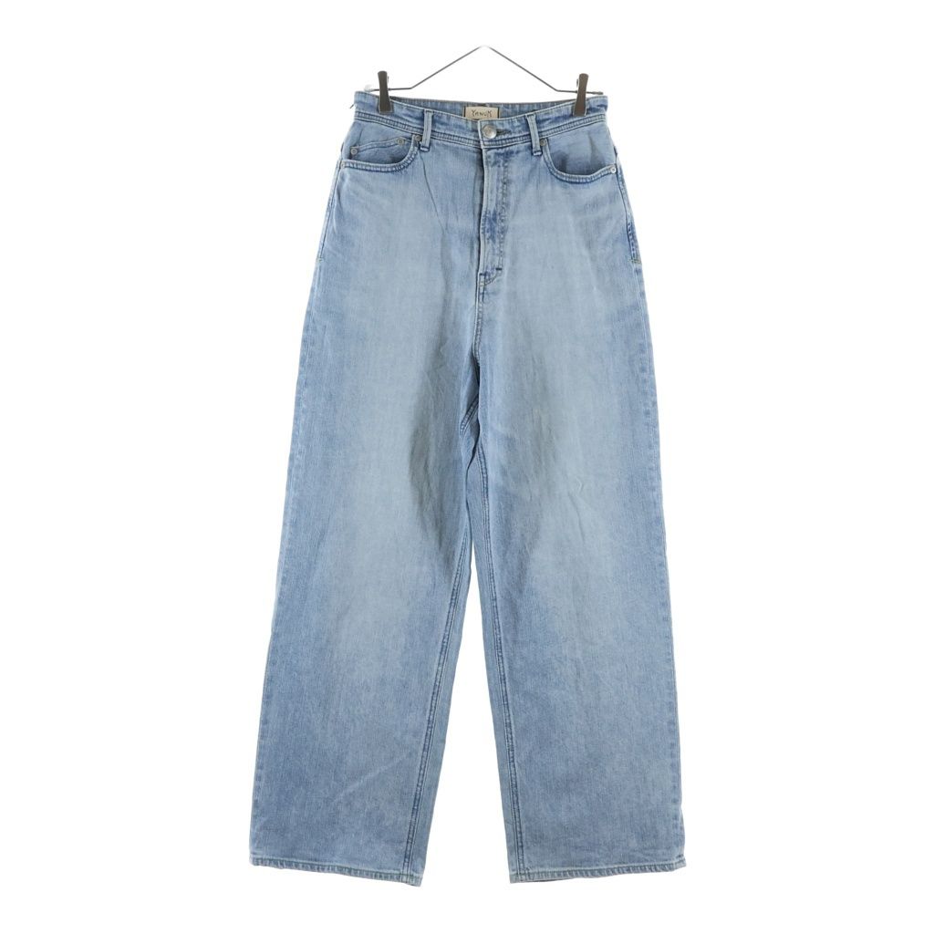 YANUK (ヤヌーク) JOAN Loose Straight Denim Pants ジョーン ルーズストレートデニムパンツ ブルー 57131301