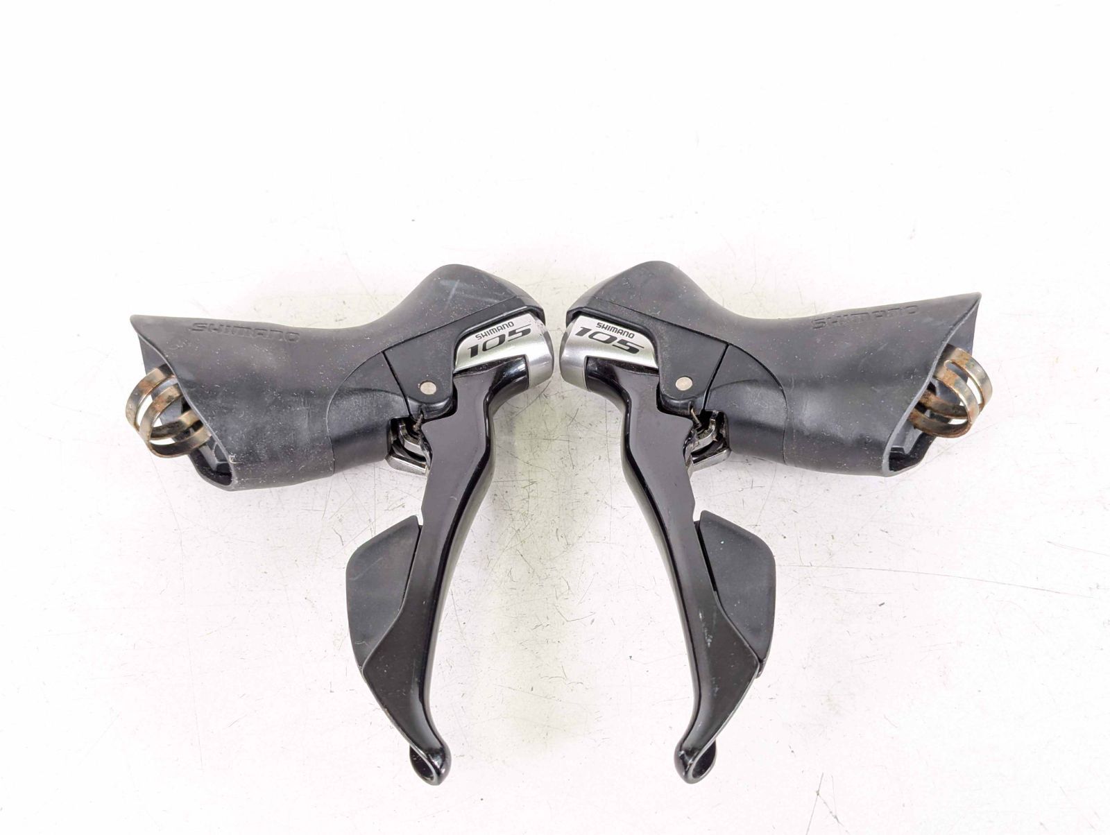 シマノ105 7000 油圧　stiレバー　JUNK ジャンク】Shimano シマノ 105 ST5800 非油圧 機械式 2x 11 STIレバー