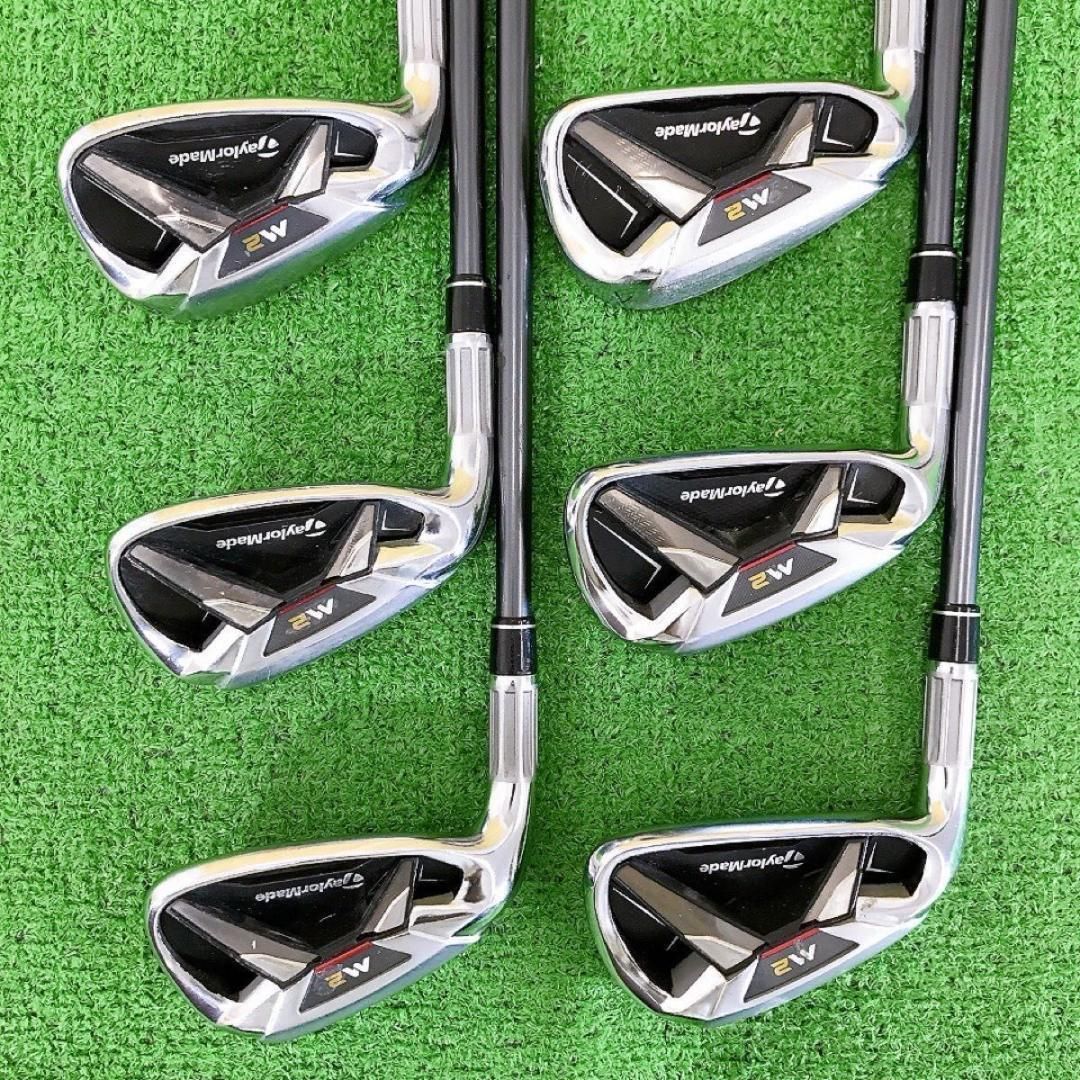 ト19☆ テーラーメイド M2 6本レフティアイアンセット TaylorMade