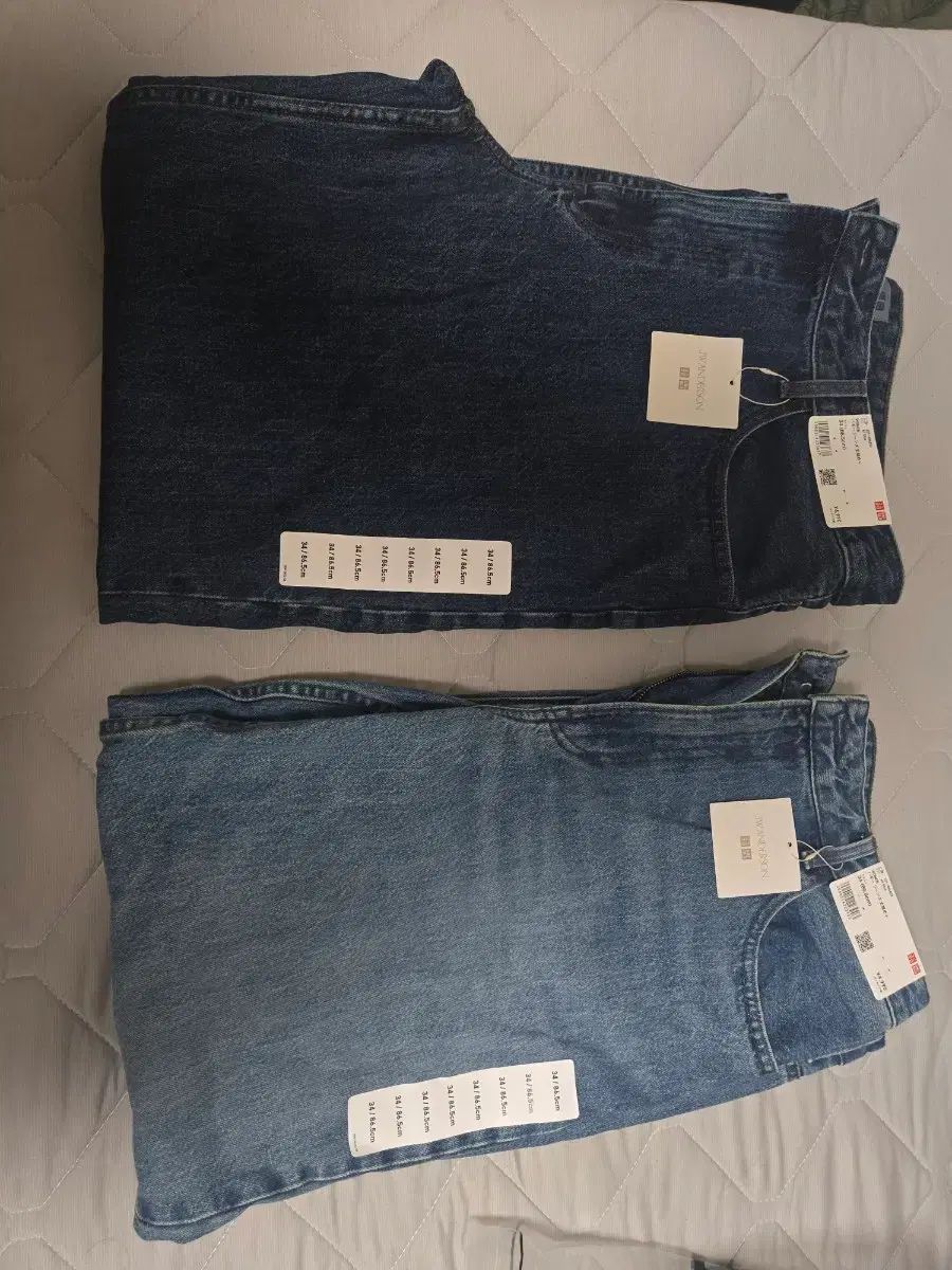 UNIQLO(ユニクロ) JW Kinloch Anderson(キンロックアンダーソン) バギーパンツ ライトブルー 34